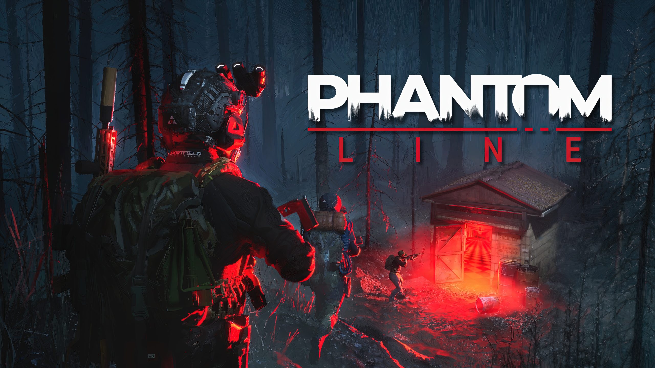 Phantom Line | Un jeu en coop’ à 4 joueurs de type Paranormal-SWAT !