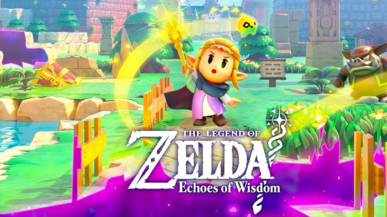 La ROM de The Legend of Zelda: Echoes of Wisdom dans la nature