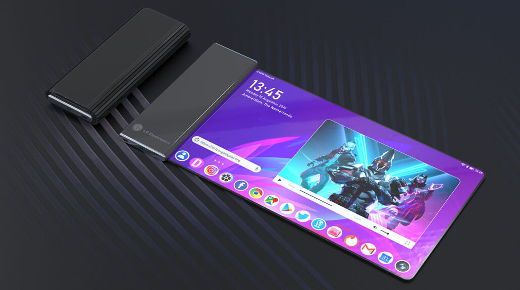 Un smartphone LG à écran enroulable de sortie en 2021