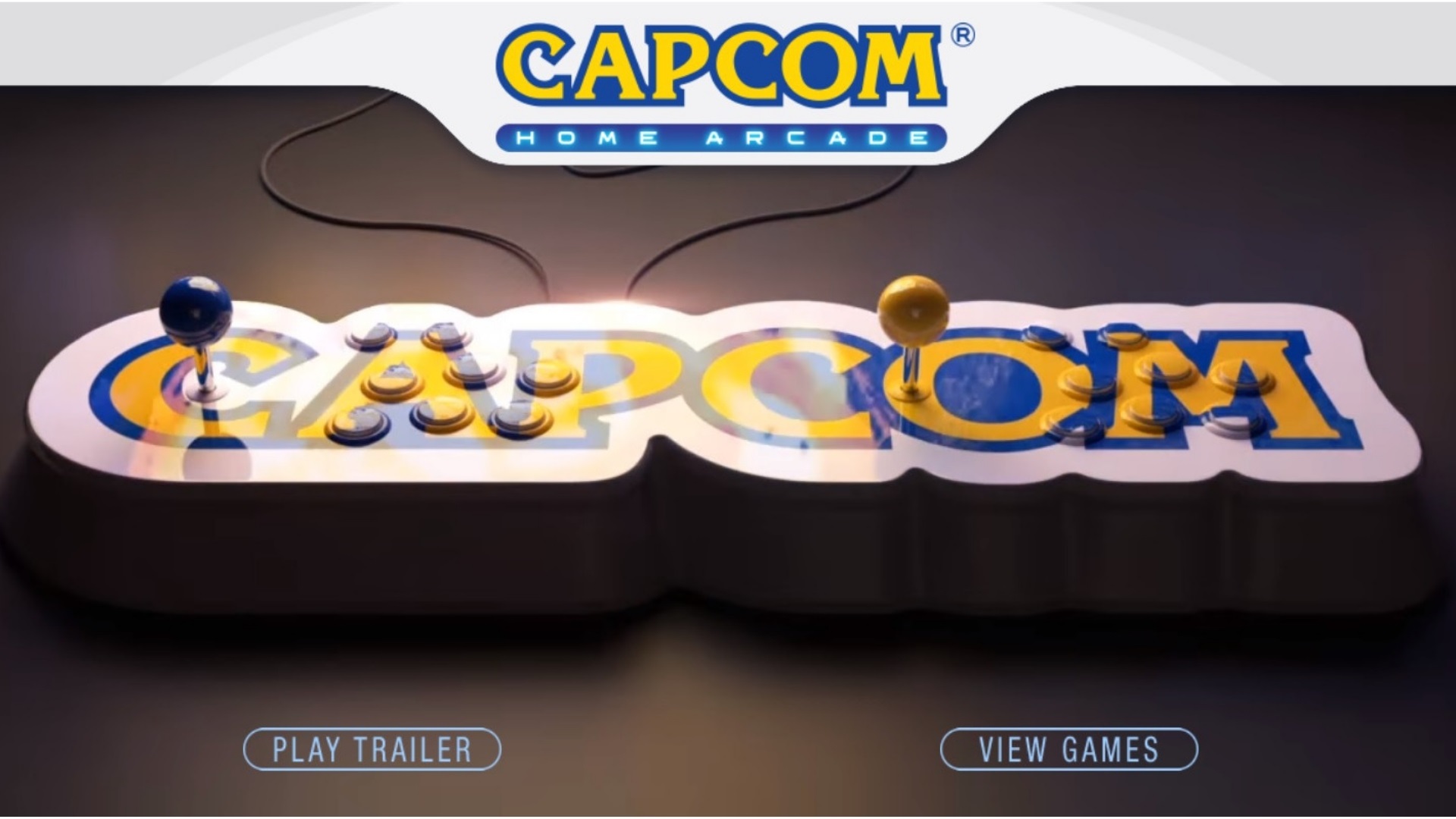 Capcom Home Arcade – Le luxe d’une borne d’arcade à la maison !